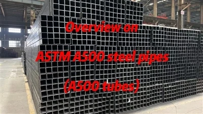 Pregled čeličnih cijevi ASTM A500 (cijevi A500)